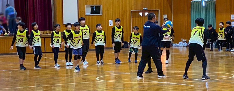 ドッジボール「ブラックタイガー」（新潟県）