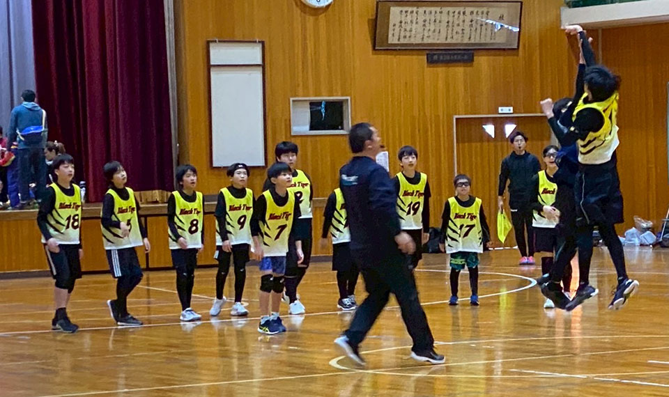 ドッジボール「ブラックタイガー」（新潟県）